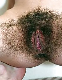 white hairy wife gives husband a head job and gets a load of cum